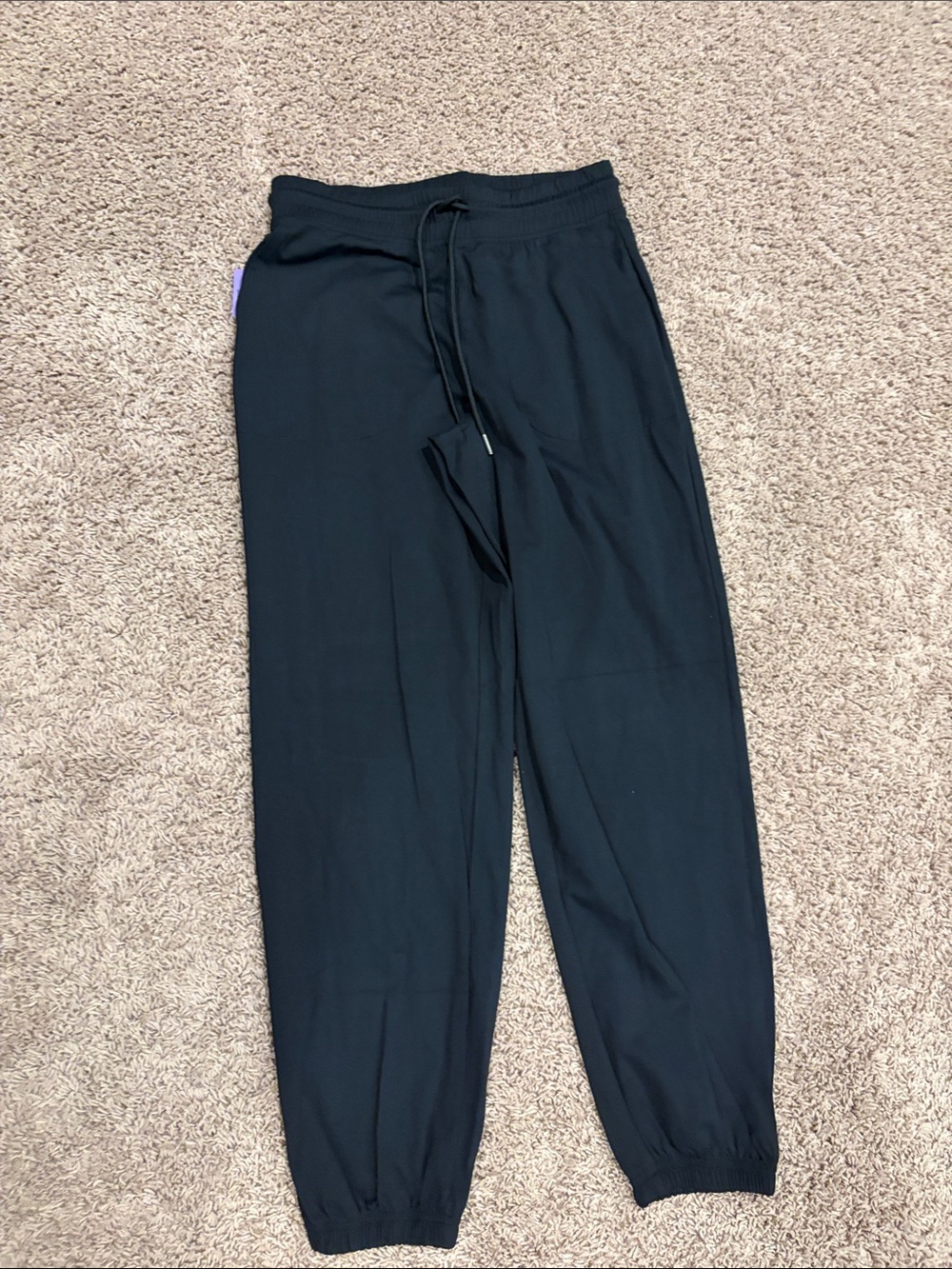 Sage Black Women's Drawstring Jogger Pants